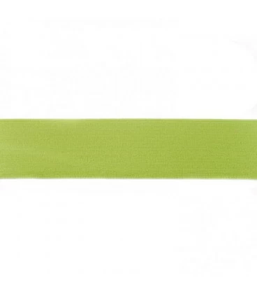 Lime ensfarvet elastik 4cm