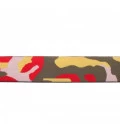 Army Jacquard rød elastik 4cm