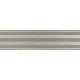 Undertøjselastik 40 mm (4 cm) taupe med sølv striber – bred elastik til undertøj og boxershorts
