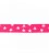 Fuchsia stjerne elastik 2,5 cm
