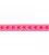 Pink stjerneelastik 2 cm