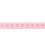 Undert&oslash;jselastik 2 cm &ndash; Pink med lys pink stjerner
