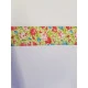 LIME elastik med blomster 4cm UDGÅR