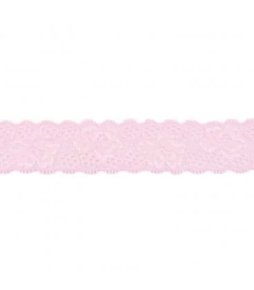 LYS PINK blondeelastik 3,5cm