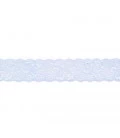 LYSEBLÅ blondeelastik 3,5 cm