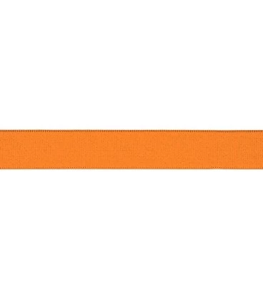 NEON ORANGE ENSFARVET ELASTIK 2,5CM