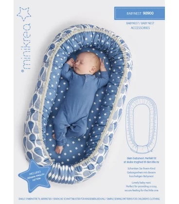 Minikrea 90900 - Babynest symønster - Sy din egen babynest