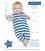 Minikrea 11403 -Sparkedragt symønster til baby - Str. 44-92 cm
