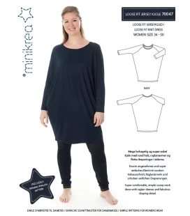 Minikrea 70047 - Dame Kjole & Bluse - Loose Fit Raglan