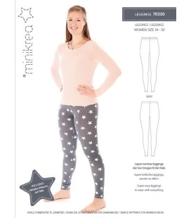 Minikrea 70330 - Dame leggings 34-50 - Basis symønster 