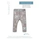 Minikrea 120 - Unisex baby leggings symønster - Str. 0-4 år 