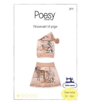 NISSEPIGESÆT POESY PATTERNS NR. 301