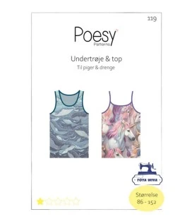 UNDERTRØJE OG TOP POESY PATTERNS NR. 119