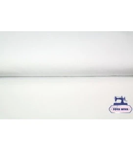 Økotex 100 ensfarvet bomuldsjersey 220 g/m² – Optical hvid
