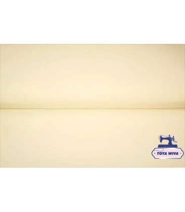 creme hvid rundstrikket rib bomuldsrib til halskanter og kanter