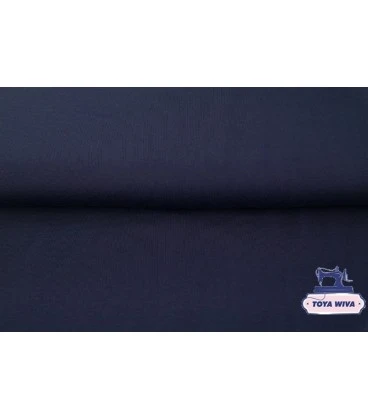 Økotex 100 ensfarvet bomuldsjersey 220 g/m² – Marine
