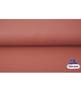 mørk gammelrosa rundstrikket rib støvet rosa bomuldsrib til kanter