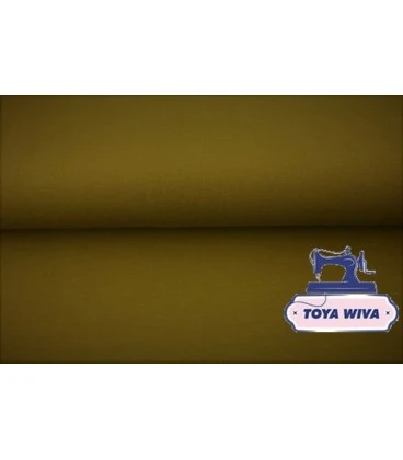 armygrøn rundstrikket rib militærgrøn bomuldsrib til kanter