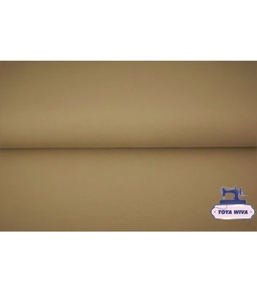 Økotex 100 ensfarvet bomuldsjersey 220 g/m² – Light taupe
