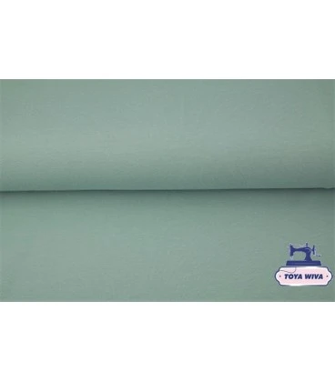 Økotex 100 ensfarvet bomuldsjersey 220 g/m² – Gråblå
