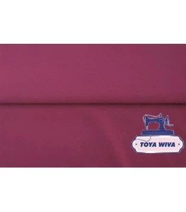 Økotex 100 ensfarvet bomuldsjersey 220 g/m² – Cherise
