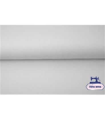 Økotex 100 ensfarvet bomuldsjersey 220 g/m² – Meget lys grå
