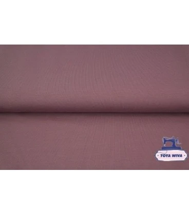 dæmpet blåbær rundstrikket rib blå bomuldsrib til kanter