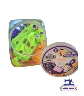 Rejsesysæt – Mini sysæt med tråd, nål og knapper
