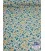 Bomuldsjersey 220 g/m² Økotex – små petrol blomster – digitalprint

