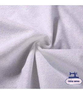 Vådliggerlagen hvid – vandtæt bagside 210 cm bred
