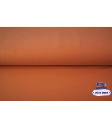 DÆMPET KORAL ENSFARVET BOMULDSJERSEY