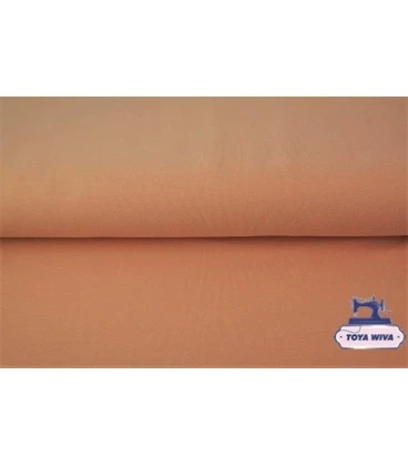 Økotex 100 ensfarvet bomuldsjersey 220 g/m² – Pudder
