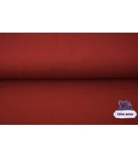Økotex 100 ensfarvet bomuldsjersey 220 g/m² – Sten rød
