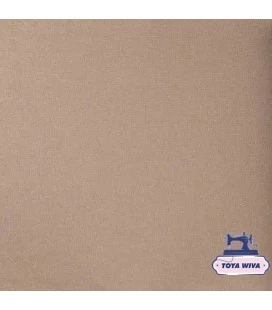 taupe rib med sølv lurex glimmer rib til kanter