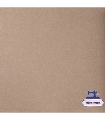 taupe rib med sølv lurex glimmer rib til kanter