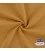 ochre karry rib med guld lurex glimmer rib til kanter