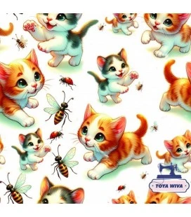 LEGENDE KATTE BOMULDSJERSEY