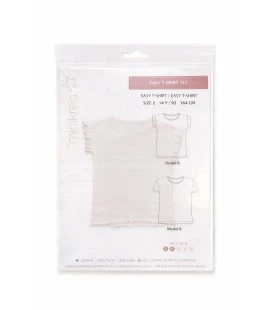 Minikrea 122 - Easy T-shirt - 2-14 år (92-164 cm) - Symønster