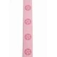 Undertøjselastik 40 mm – Lyserød med pink stjerner