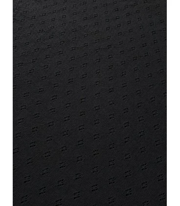Hulmønster jersey – sort