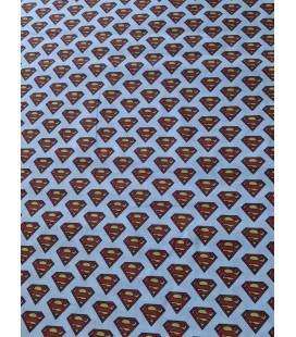 Licensstof med Superman – superhelteprint
