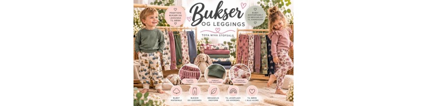 Hjemmesyede leggings og bukser til børn