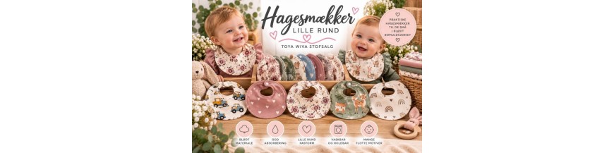Lille rund hagesmæk til de helt små