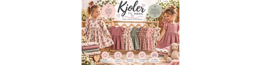 Hjemmesyede kjoler til børn